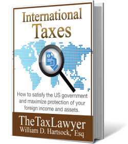 International Taxes - book written by William D. Hartsock, Esq.